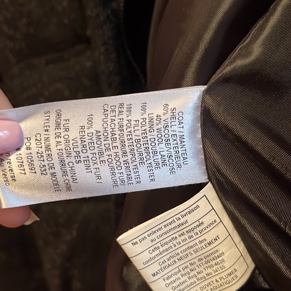 Alice and Olivia Sequin/Sparkly Winter Coat - Picture 7 of 10